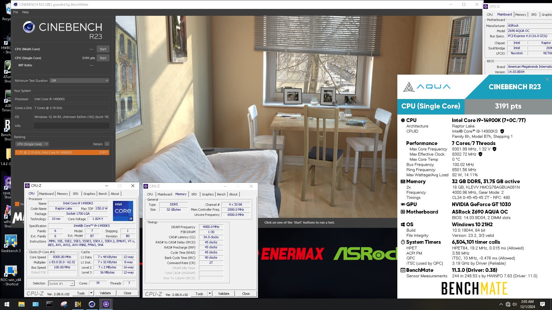 CINBENCH R23 Single Core World Record by Splave