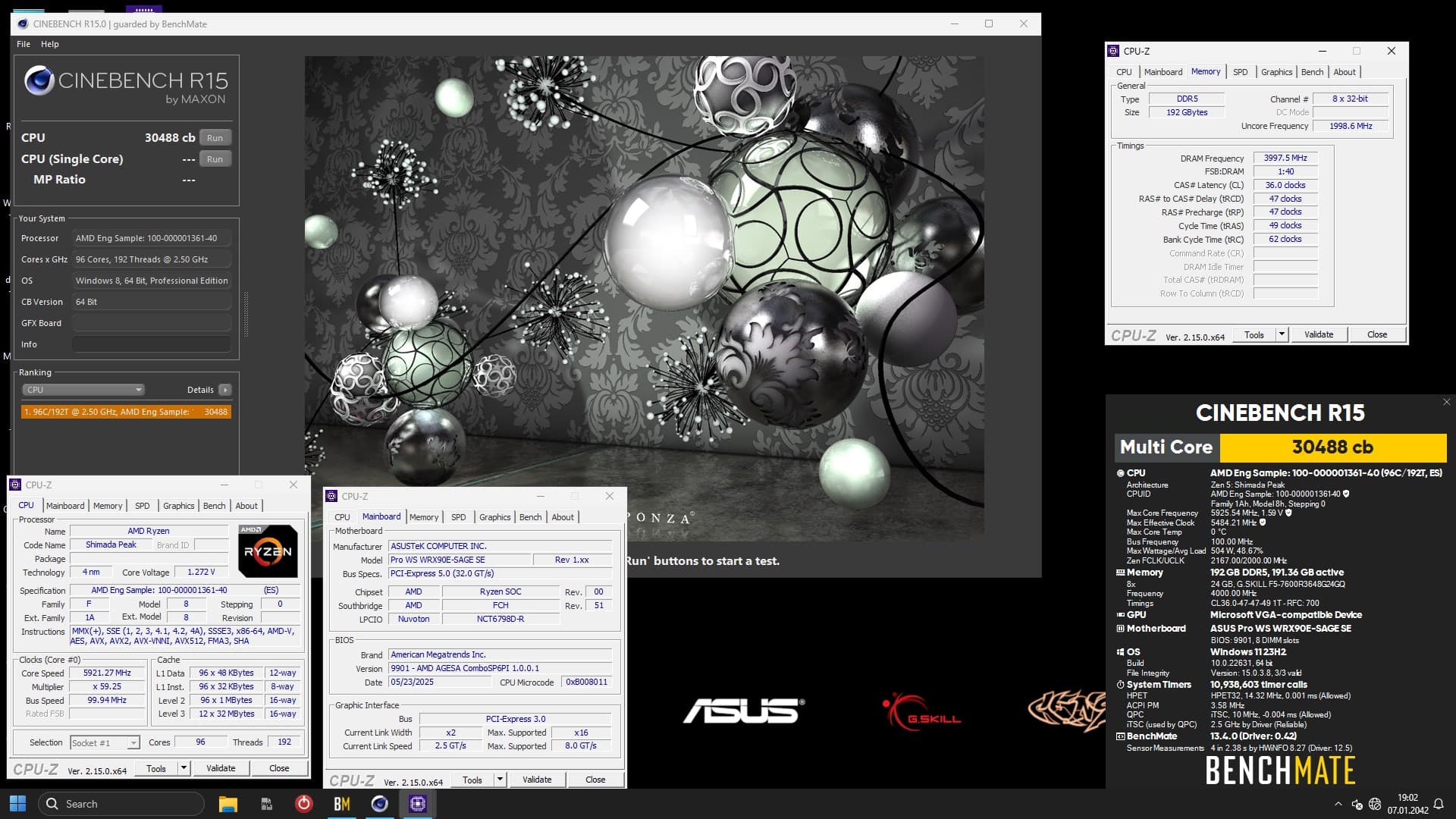 CINEBENCH R15 World Record by CENS